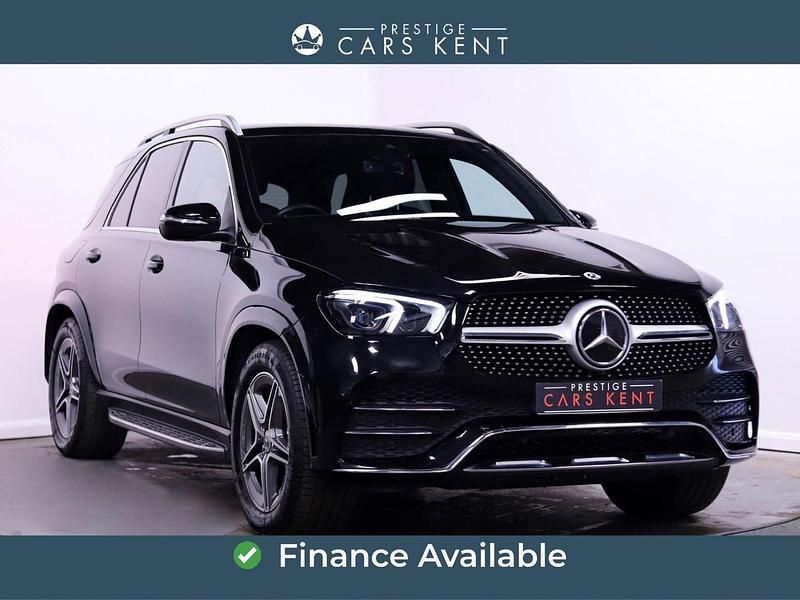 Used Mercedes GLE350 AMG line 2022 Black Estate