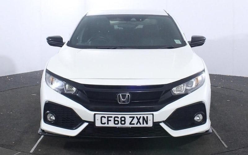 Used Honda Civic Sport 126 HP (92 kW) 2019 White Hatchback