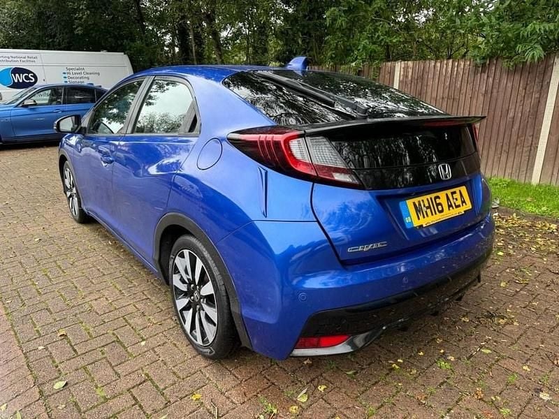 Used Honda Civic SE Plus 140 HP (102 kW) 2016 Blue Hatchback