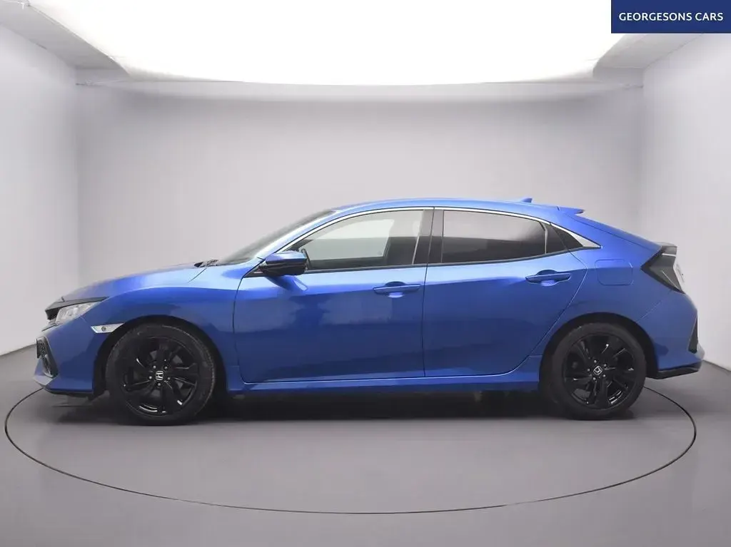 Used Honda Civic SR 120 HP (88 kW) 2019 Blue Hatchback