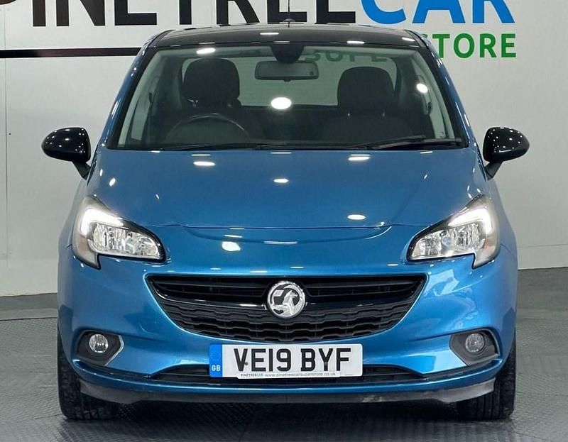 Used Vauxhall Corsa 90 HP (66 kW) 2019 Blue Hatchback