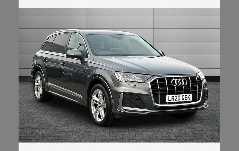 Used Audi Q7 S-Line 231 HP (169 kW) 2020 Grey SUV