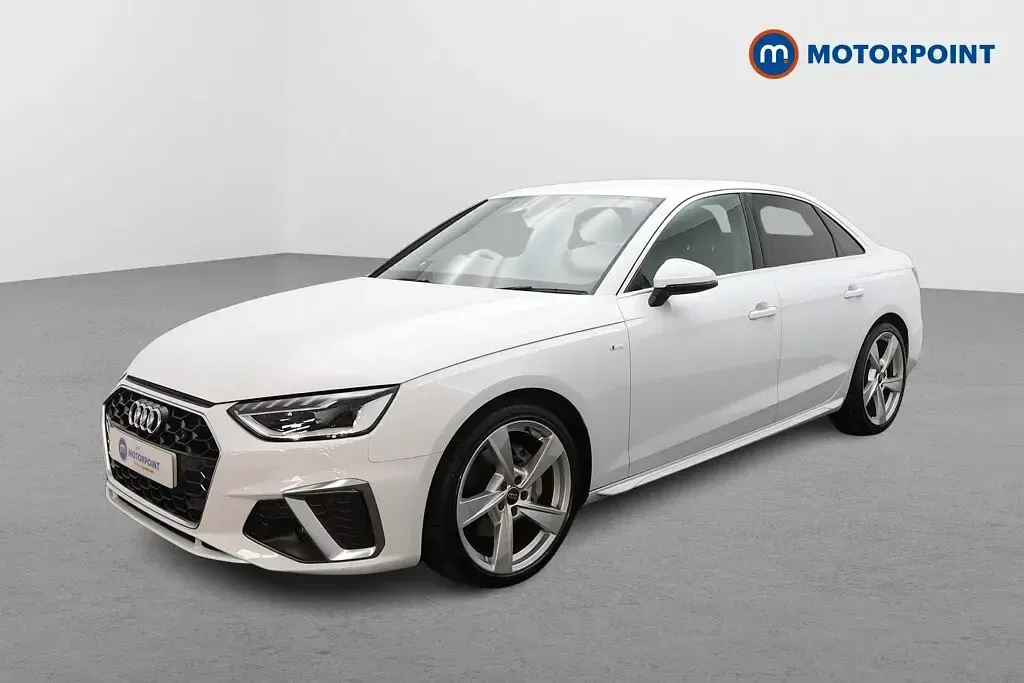Used Audi A4 S-Line 2024 White Sedan