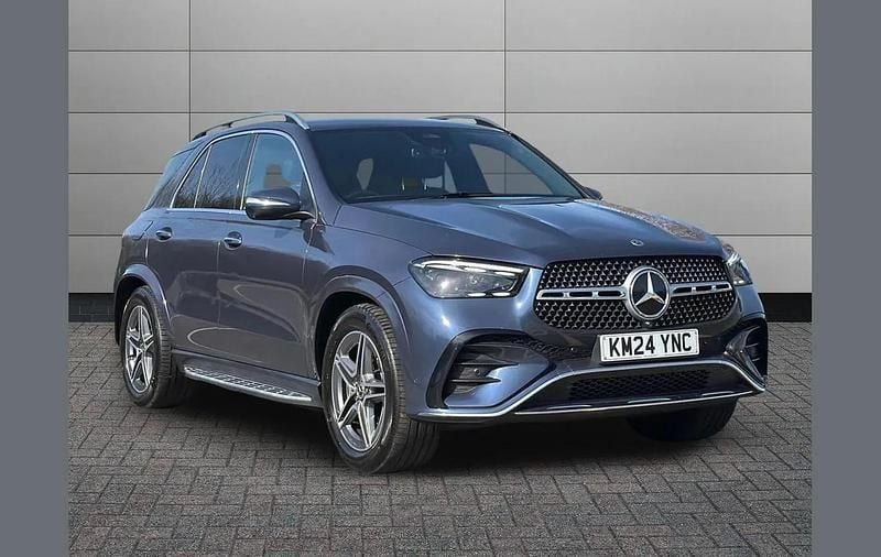 Used Mercedes GLE400 AMG line 375 HP (275 kW) 2024 Blue SUV