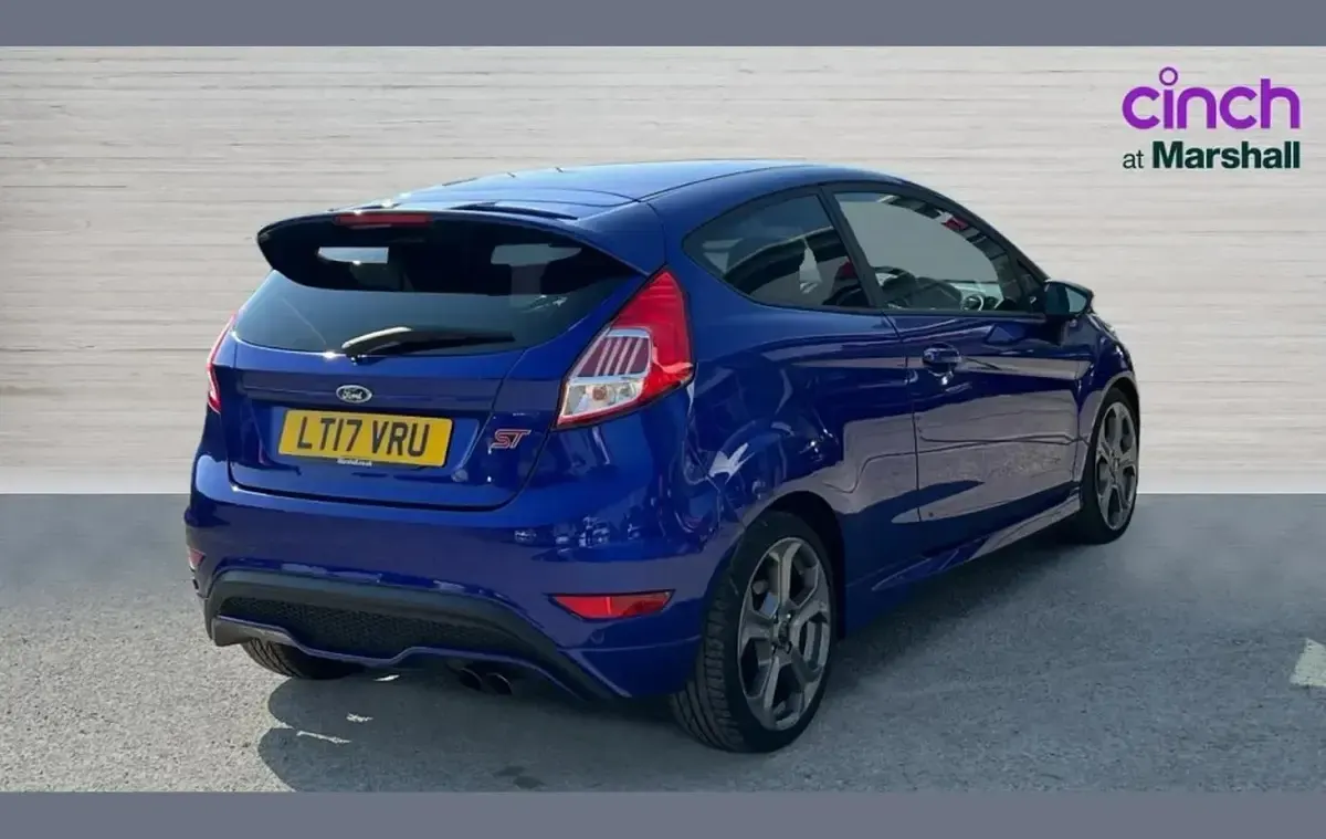 Used Ford Fiesta ST 180 HP (132 kW) 2017 Blue Hatchback