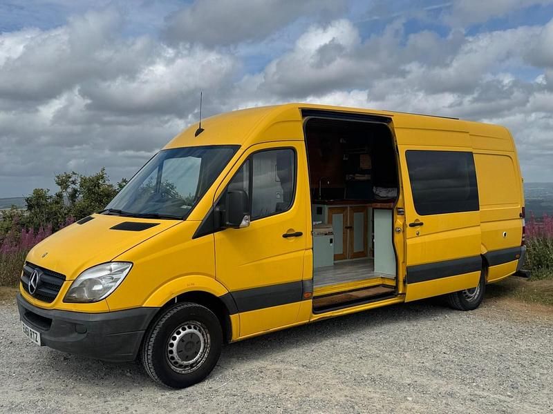 Yellow Used 2011 Mercedes Sprinter Van | £9,995 - Image 1/4