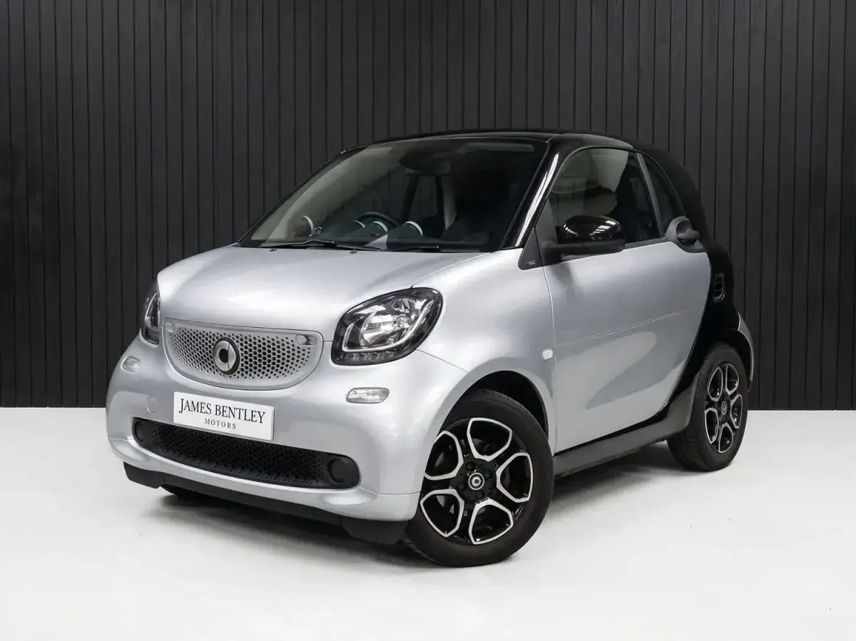 Begagnad Smart ForTwo Coupé Premium 71 HK (52 kW) 2016 Silver Sportkupé