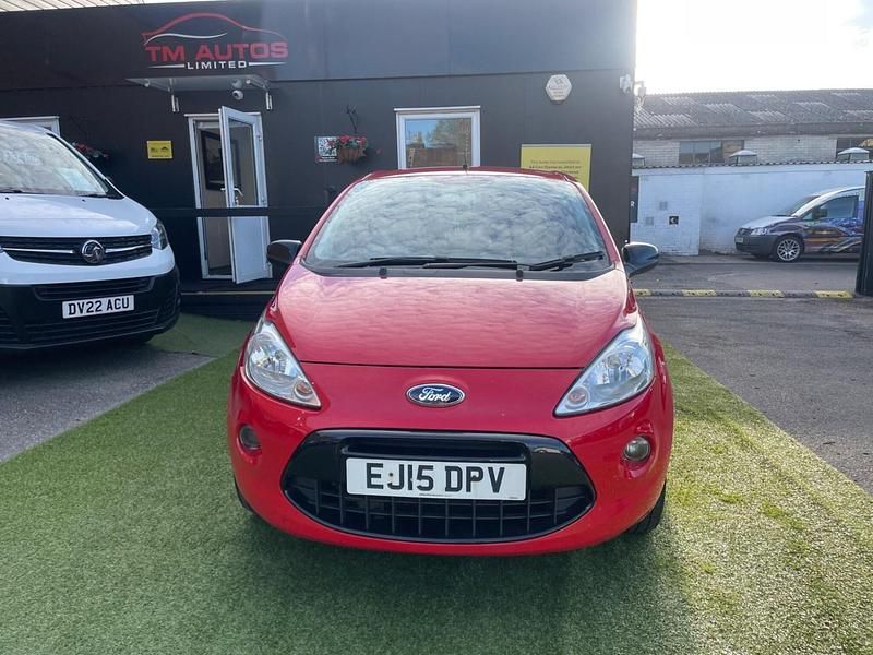 Usado Ford Ka 69 HP (50 kW) 2015 Vermelho Citadino