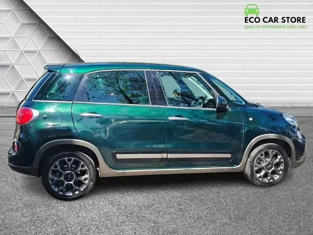 Used Fiat 500L Trekking 85 HP (62 kW) 2015 Green MPV