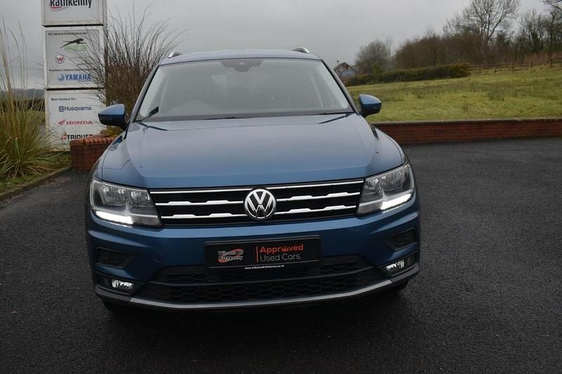 Used VW Tiguan Allspace Match 150 HP (110 kW) 2021 Blue SUV