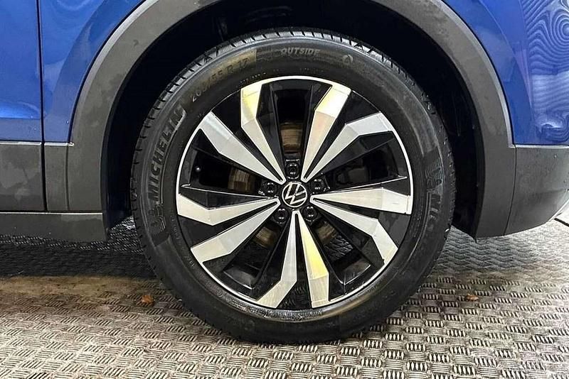 Used VW T-Cross Black Edition 110 HP (80 kW) 2021 Blue SUV