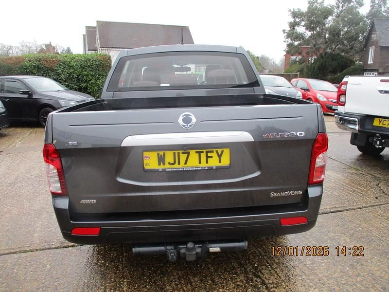 Used Ssangyong (KGM) Musso 2017 Grey Pickup