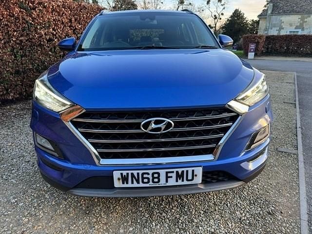Used Hyundai Tucson Premium SE 136 HP (100 kW) 2018 Blue SUV