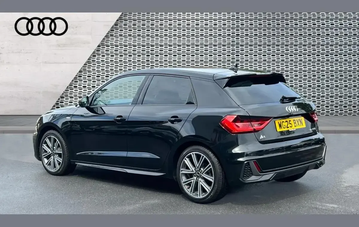Used Audi A1 S-Line 150 HP (110 kW) 2025 Black Hatchback