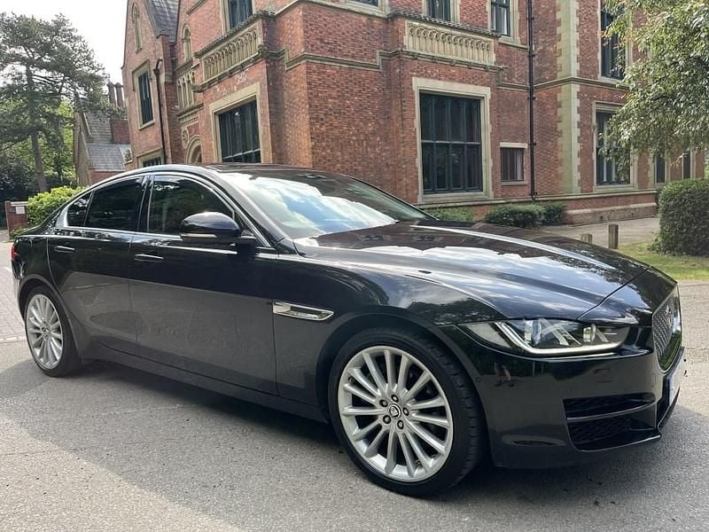 Black Used 2017 Jaguar XE Portfolio Sedan | £13,981 (Fair price) - Image 1/4
