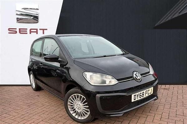 Black Used 2018 VW up! move up! Hatchback | £7,480 (Good price) - Image 1/4