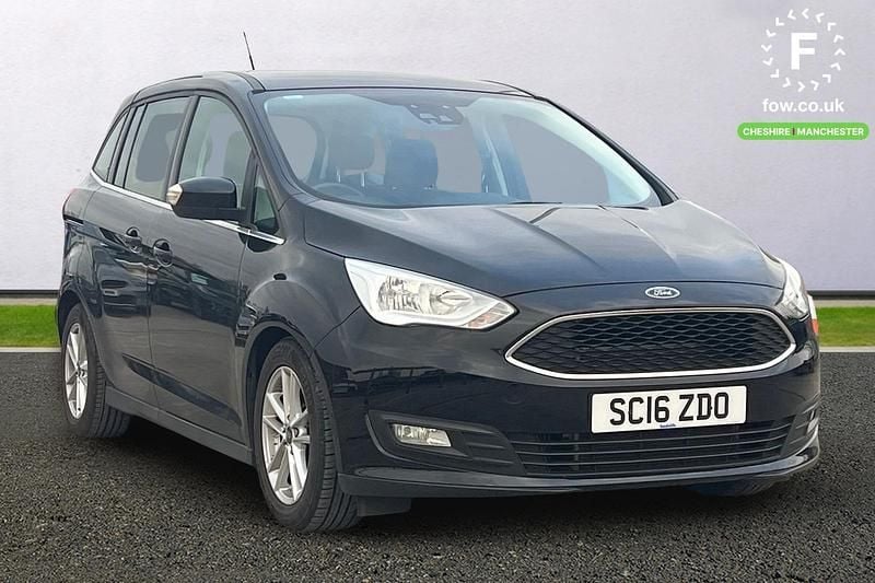 Used Ford Grand C-Max Zetec 120 HP (88 kW) 2016 Black MPV