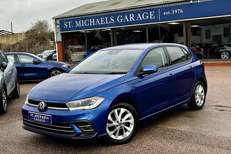 Used VW Polo Style 2022 Blue Hatchback