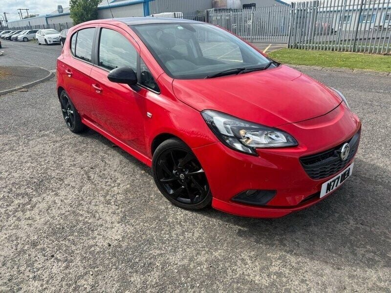 Red Used 2018 Vauxhall Corsa SRi Hatchback | £5,495 (Super price) - Image 1/4