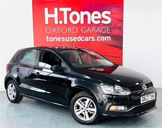Black Used 2017 VW Polo Edition Hatchback | £10,550 (Fair price) - Image 1/1