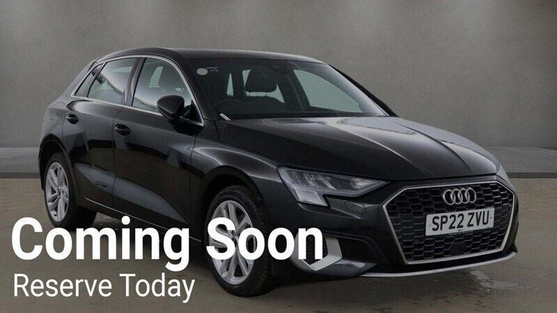 Black Used 2022 Audi A3 Sportback e-tron Sport Sedan | £16,800 (Good price) - Image 1/4