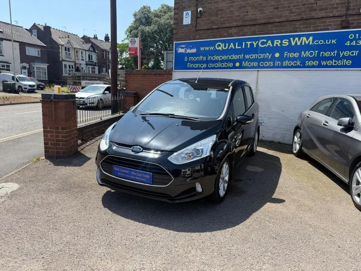 Used Ford B-MAX Titanium 95 HP (69 kW) 2017 Black MPV