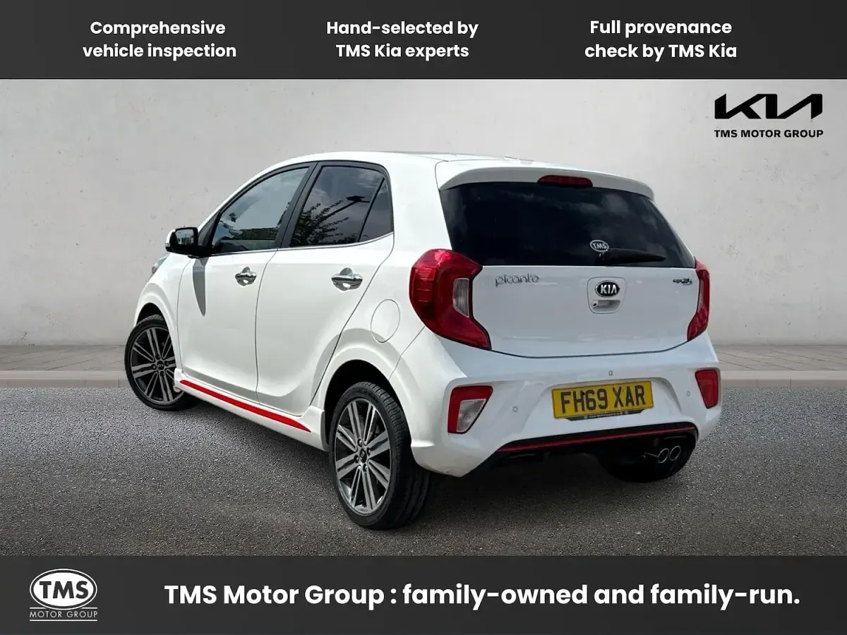 Used Kia Picanto GT-Line S 2020 White Hatchback