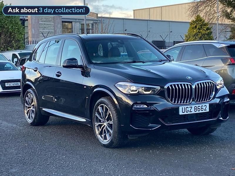 Black Used 2021 BMW X5 M Sport SUV | £37,999 (Super price) - Image 1/4