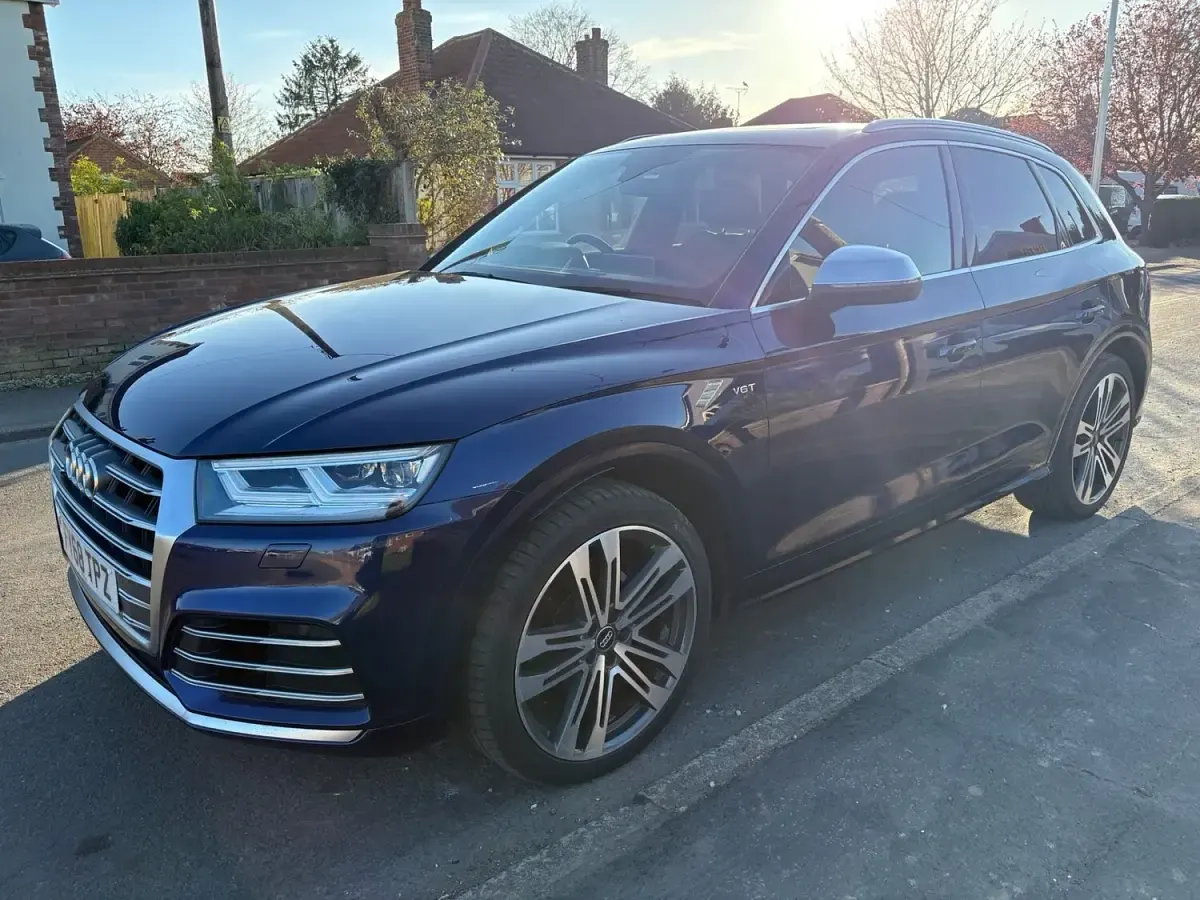 Used Audi SQ5 354 HP (260 kW) 2018 Blue SUV