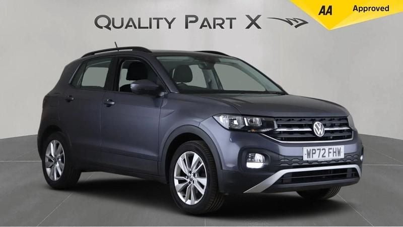 Grey Used 2022 VW T-Cross SE SUV | £13,375 (Good price) - Image 1/4