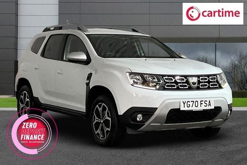 White Used 2020 Dacia Duster Prestige SUV | £10,592 (Fair price) - Image 1/4