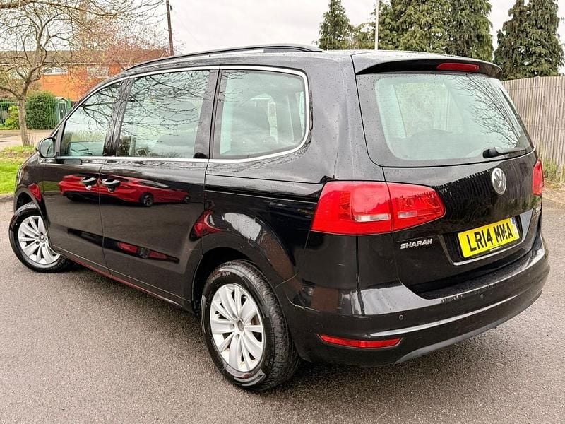 Used VW Sharan SE 177 HP (130 kW) 2014 Black MPV