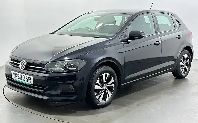 Used VW Polo SE 95 HP (69 kW) 2019 Black Hatchback