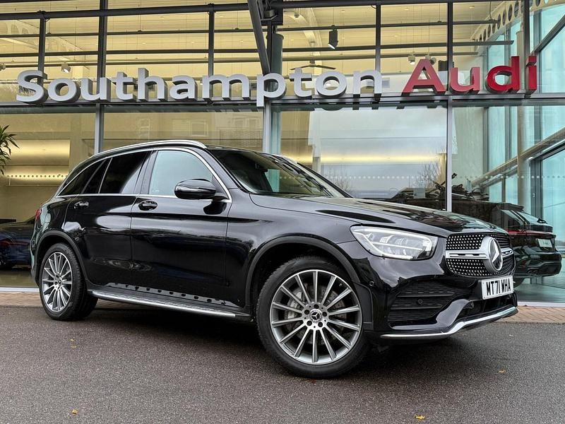Used Mercedes GLC300 AMG line 245 HP (180 kW) 2021 Black SUV