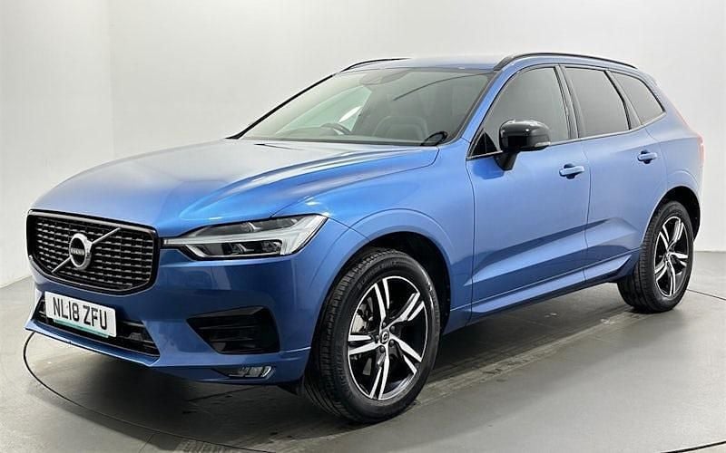 Usado Volvo XC60 R-Design 250 HP (183 kW) 2018 Azul SUV