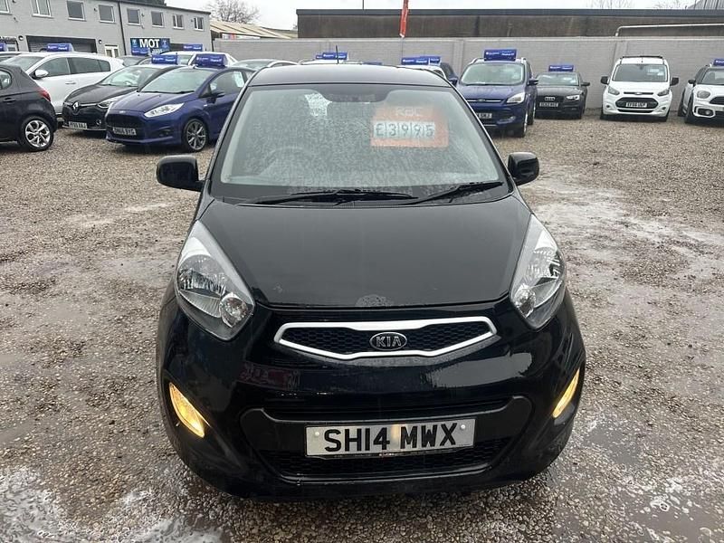 Used Kia Picanto 68 HP (50 kW) 2014 Black Hatchback