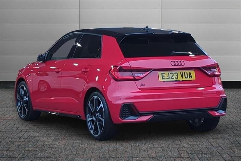 Used Audi A1 Black Edition 150 HP (110 kW) 2023 Misano red/ mythos black roof SUV