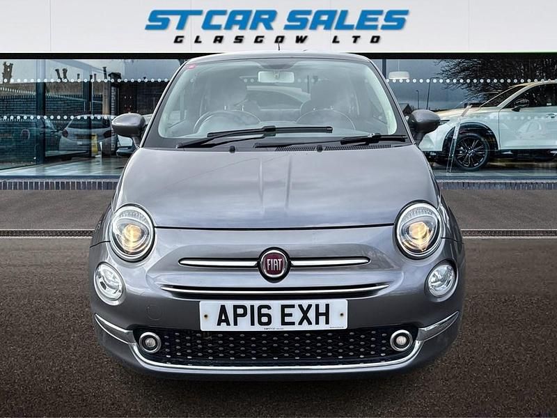 Used Fiat 500 Lounge 95 HP (69 kW) 2016 Grey Hatchback