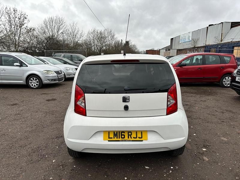 Used Seat Mii Design 60 HP (44 kW) 2016 White Hatchback
