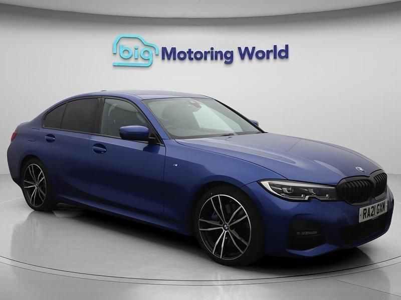 Blue Used 2021 BMW 320 M Sport Sedan | £18,800 (Fair price) - Image 1/4