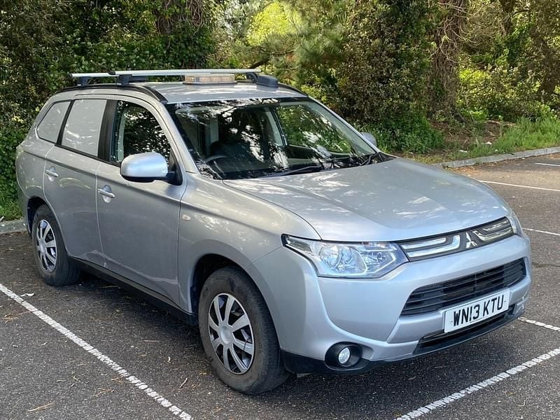 Used Mitsubishi Outlander 2013 Silver SUV