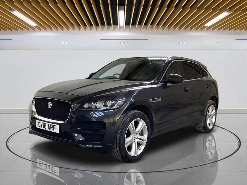 Used Jaguar F-Pace Portfolio 180 HP (132 kW) 2018 Grey SUV