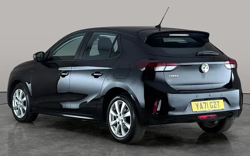 Used Vauxhall Corsa Edition 101 HP (74 kW) 2022 Black Hatchback