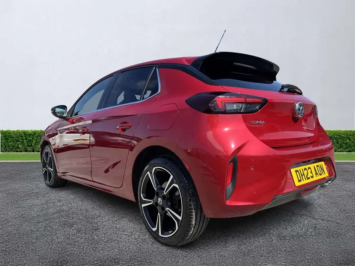 Used Vauxhall Corsa Ultimate 130 HP (95 kW) 2023 Red Hatchback