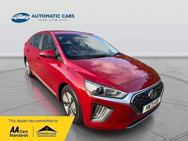 Used Hyundai Ioniq Premium SE 141 HP (103 kW) 2021 Red Hatchback