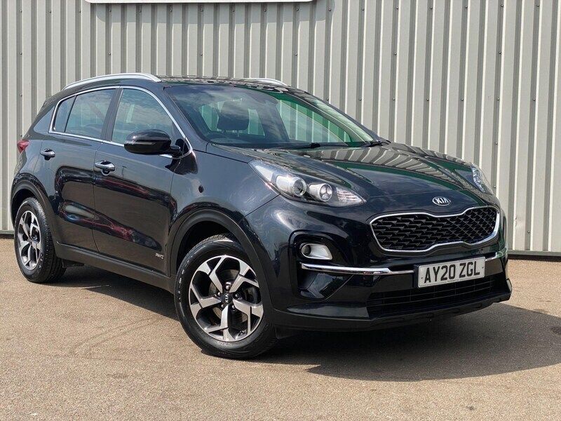 Black Used 2020 Kia Sportage 2 SUV | £15,000 (Fair price) - Image 1/4