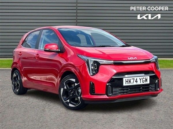 Red Used 2025 Kia Picanto 2 Hatchback | £15,990 (Expensive) - Image 1/4