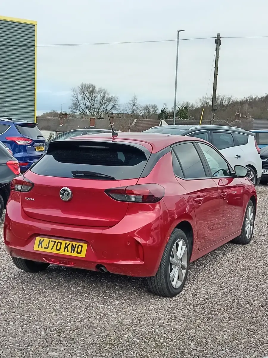Used Vauxhall Corsa 100 HP (73 kW) 2020 Red Hatchback