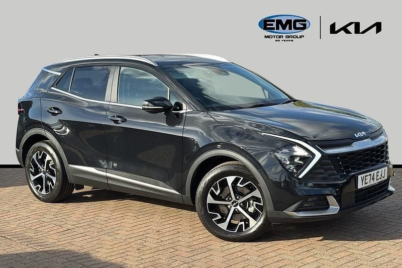 Black Used 2024 Kia Sportage 2 SUV | £26,795 (Good price) - Image 1/3