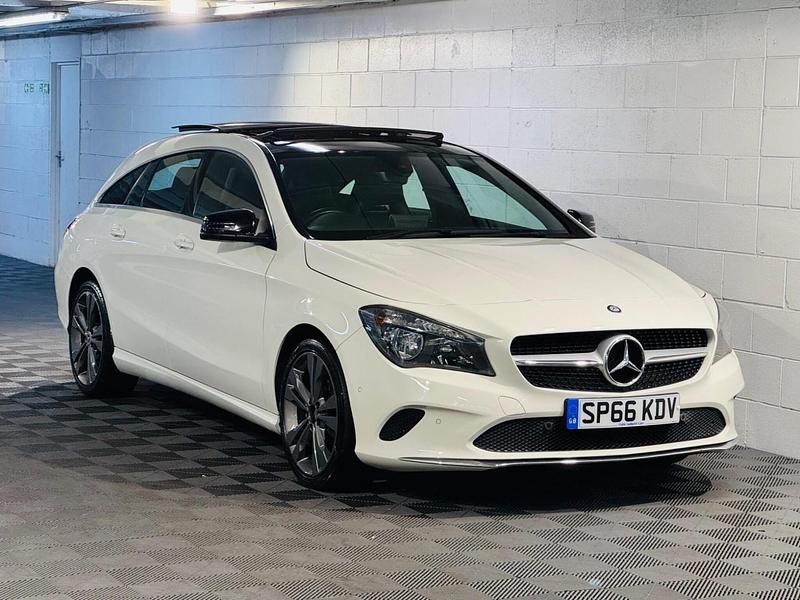 White Used 2016 Mercedes CLA200 Estate | £7,989 (Fair price) - Image 1/4